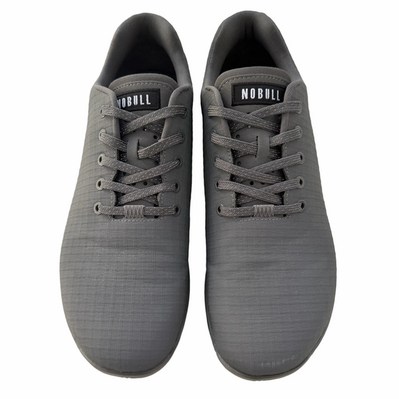 Nobull Outwork Reflective Trainer Gray Size 12 Unisex EUC Monochromatic